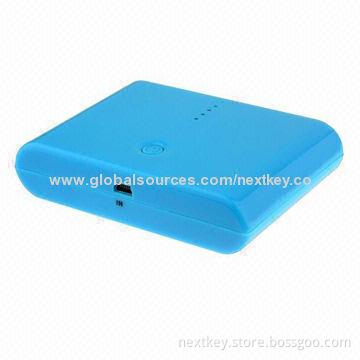 Powerful Portable Backup Battery Charger/Power Bank, 12,000mAh, Standard USB Output Interface